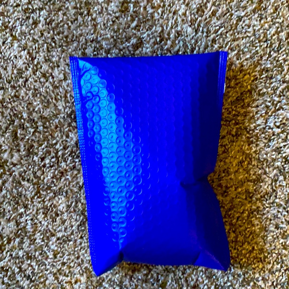 Mystery package filled with new unused items.